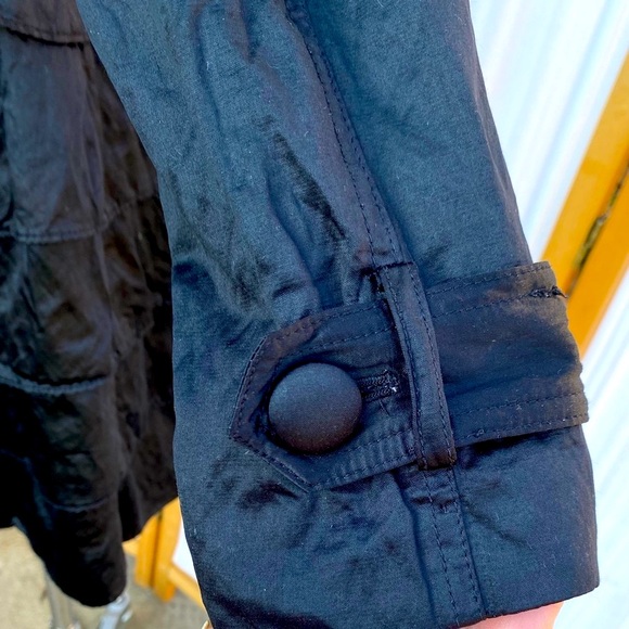 INTERNATIONAL CONCEPTS LIGHTWEIGHT LONG-LINED BELTED SILKY JACKET - Picture 9 of 10